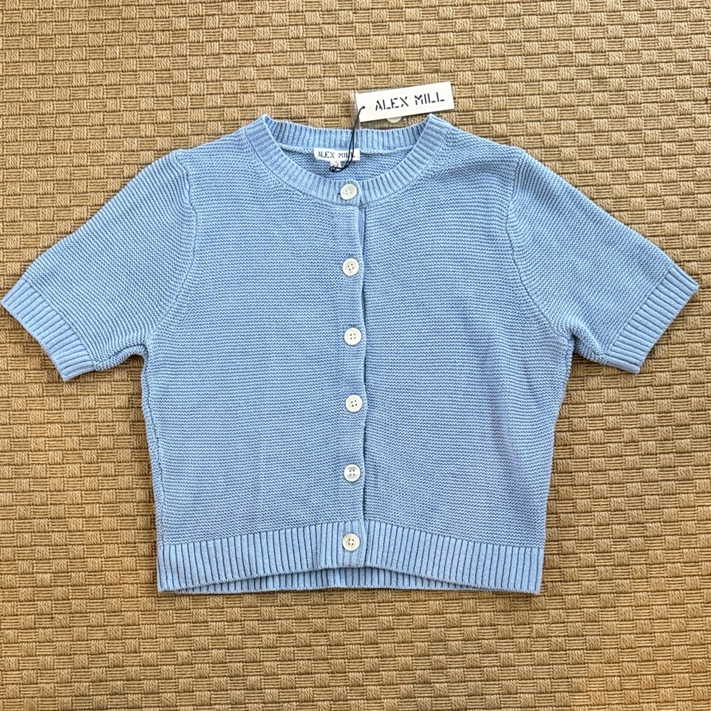 Alex Mill Elle Sweater Cotton Linen NWT Medium